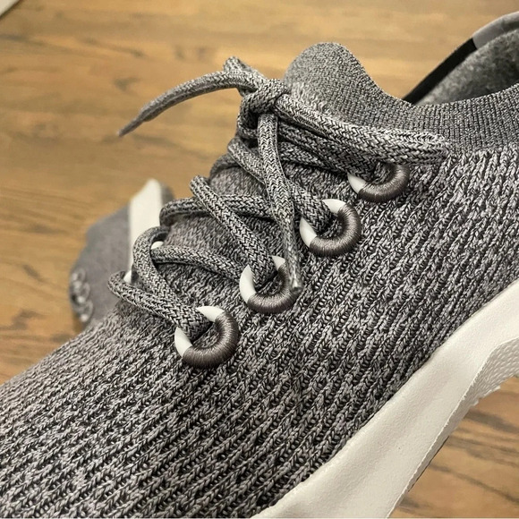 Allbirds Tree Dasher 2  Medium Grey (Light Grey Sole) Women size 10 - Picture 8 of 15